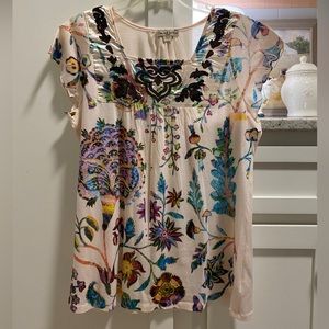 Live and let live short sleeve top